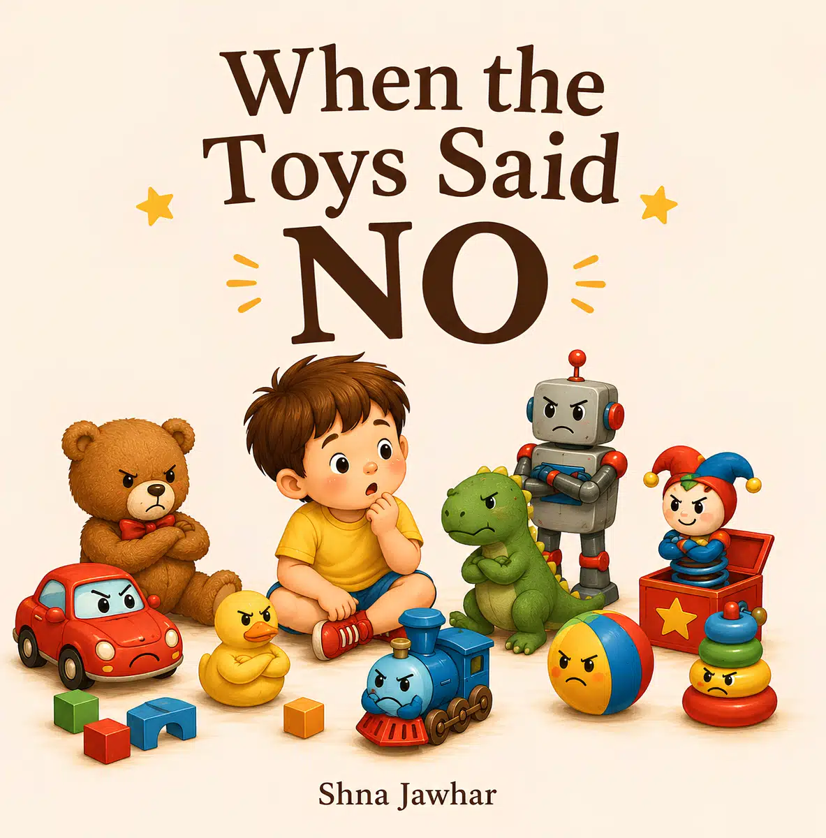Look inside page: toys arranged together