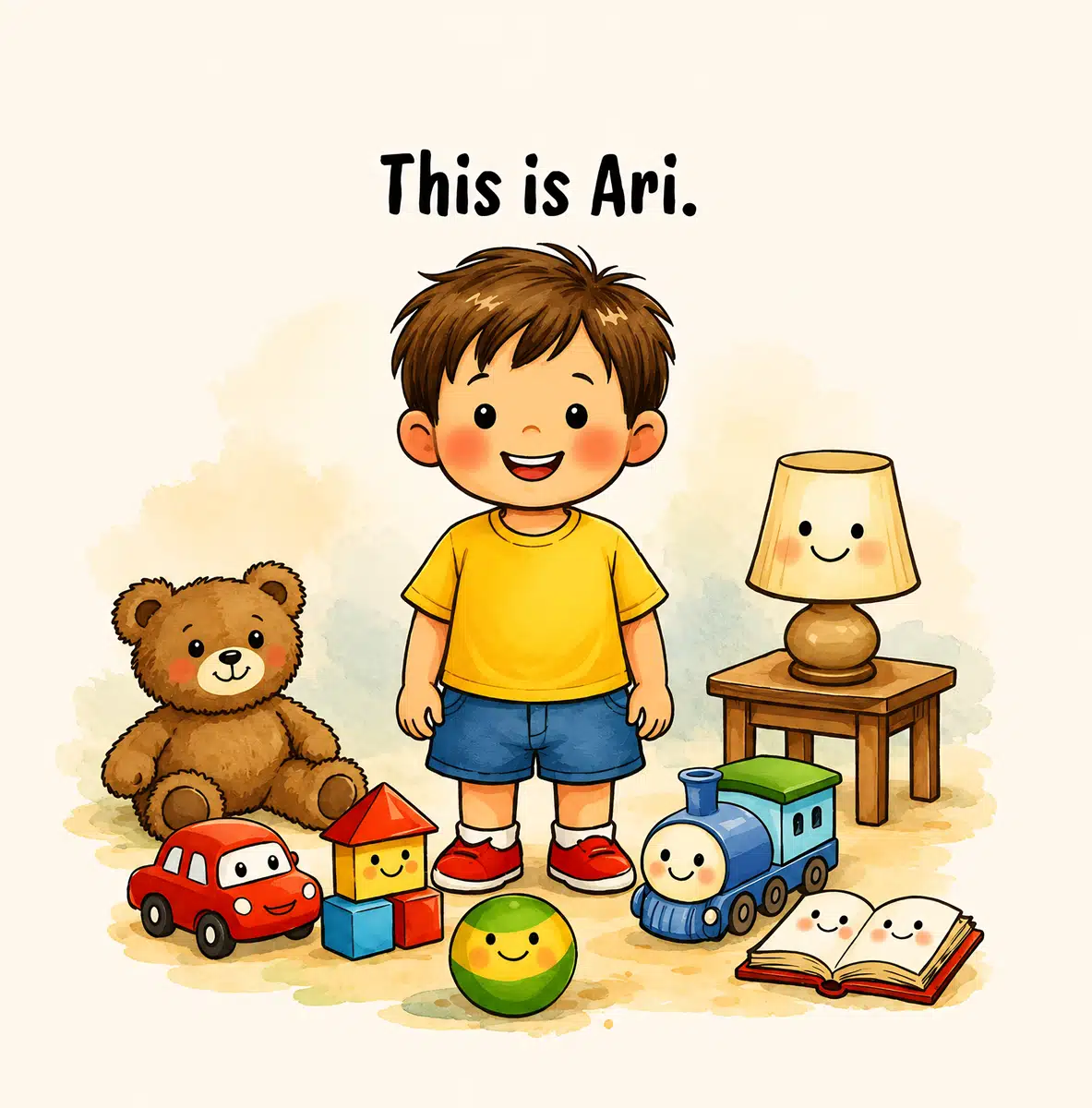 Look inside page: This is Ari